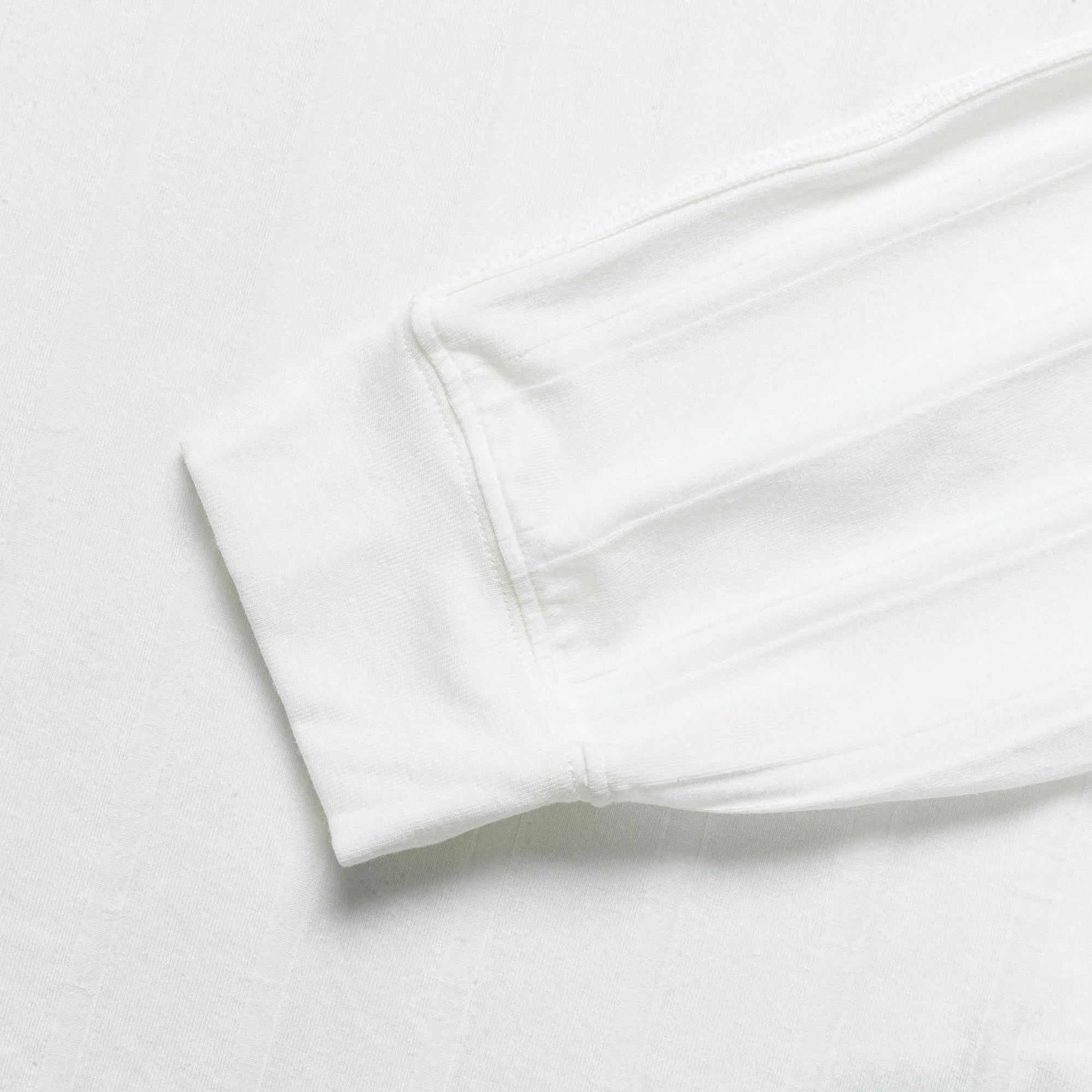 Rib Tee LS x CLOT - Core White